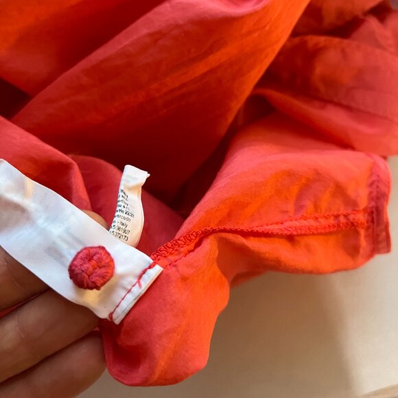 Forte Forte Shirt Size 1 (S) Pink Semi-sheer Long Sleeve Shirt Button-Up - Picture 7 of 13